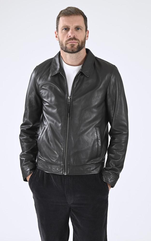 La Canadienne Blouson Agneau Tyson Marron