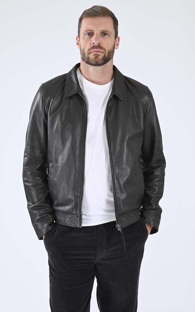 la canadienne Blouson agneau Tyson marron