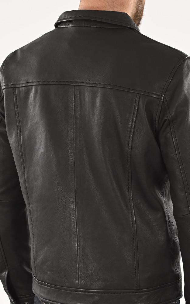 La Canadienne Blouson Agneau Tyson Noir