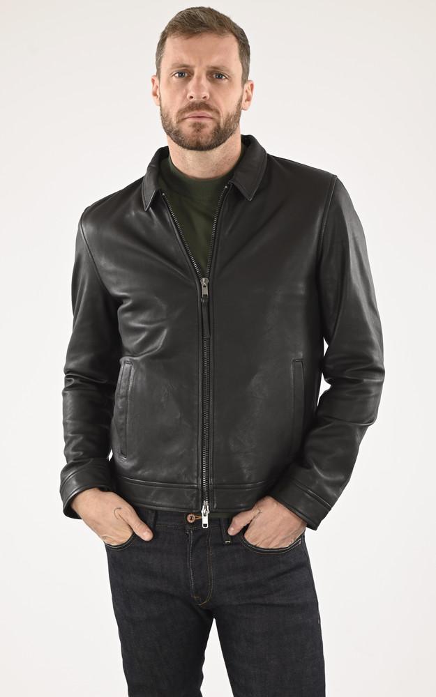 la canadienne Blouson agneau Tyson noir