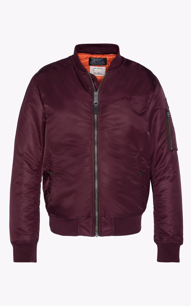 la canadienne Blouson AIRFORCE RS Dark burgundy