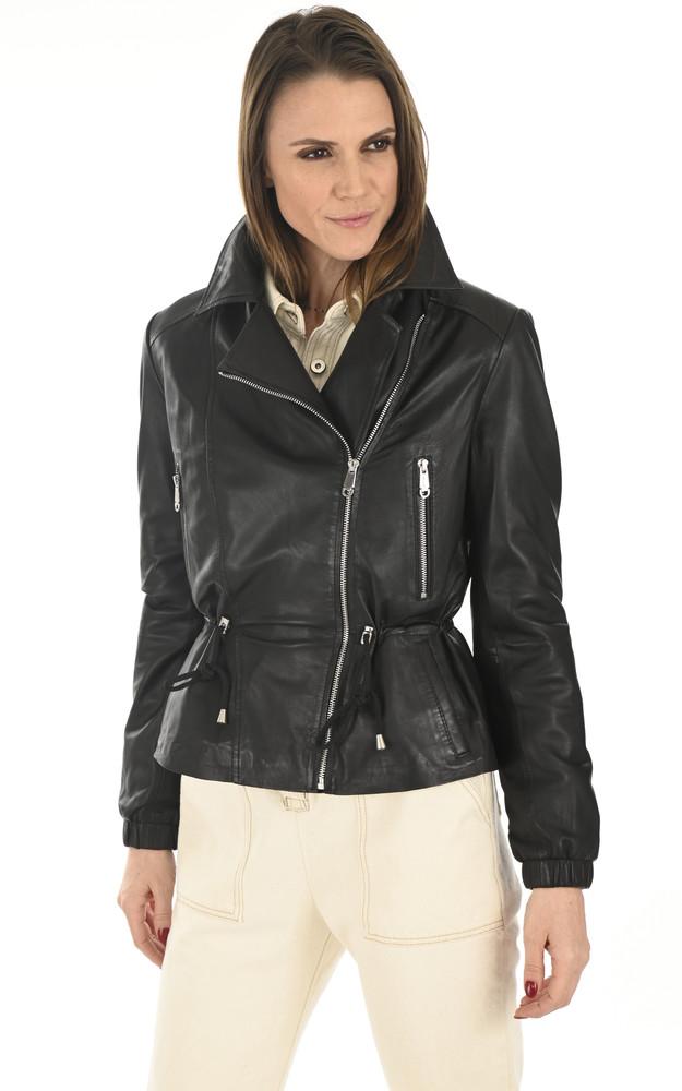 La Canadienne Blouson Ajustable Cuir Agneau