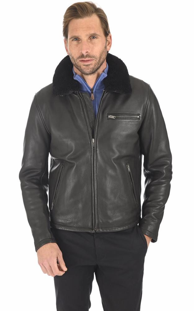 la canadienne Blouson Asphalt Fur noir