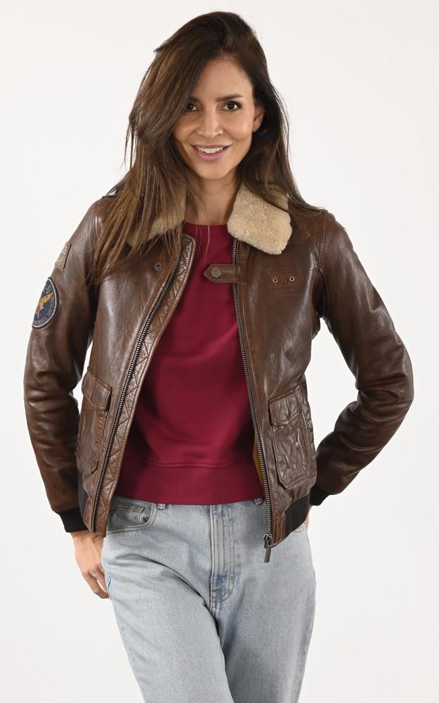 La Canadienne Blouson Aviateur Air Pilot Agneau