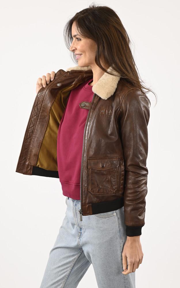La Canadienne Blouson Aviateur Air Pilot Agneau