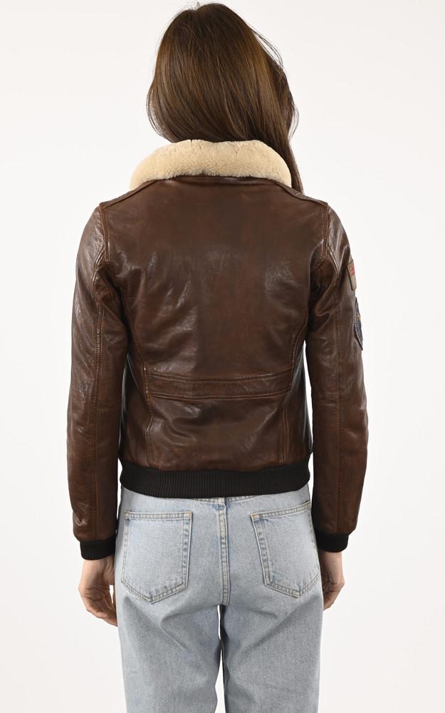 La Canadienne Blouson Aviateur Air Pilot Agneau