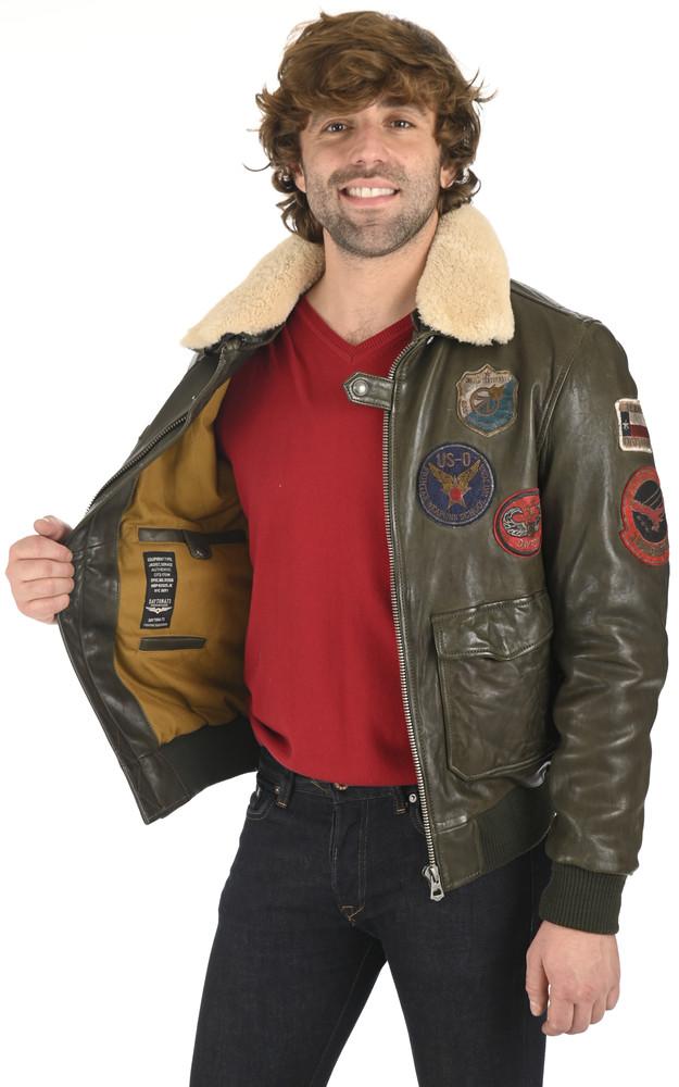 La Canadienne Blouson Aviateur Mythic Kaki