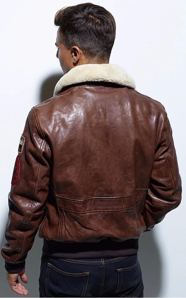 La Canadienne Blouson Aviateur Mythic Marron