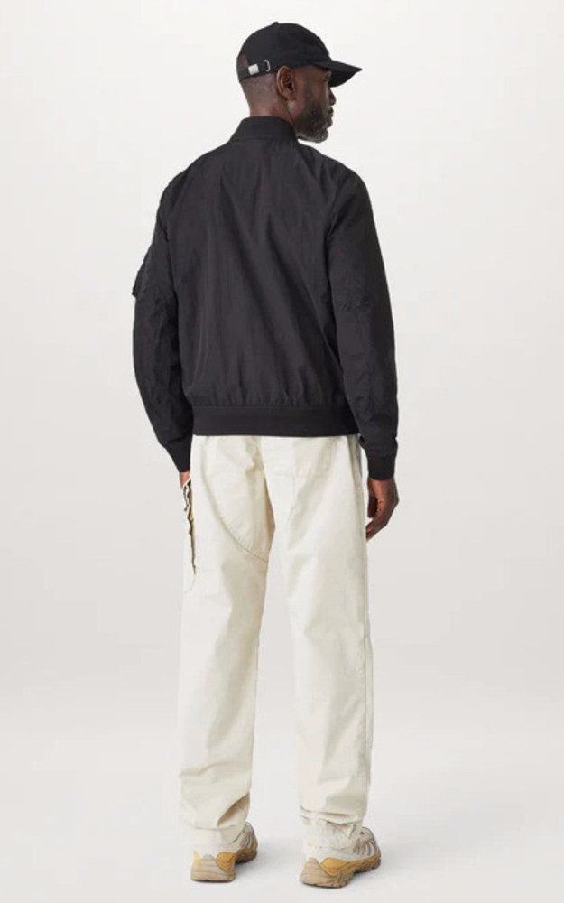 La Canadienne Blouson Bomber Léger Noir