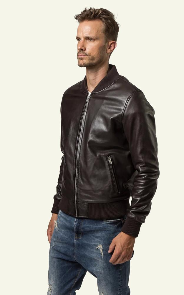 La Canadienne Blouson Bonbon Marron