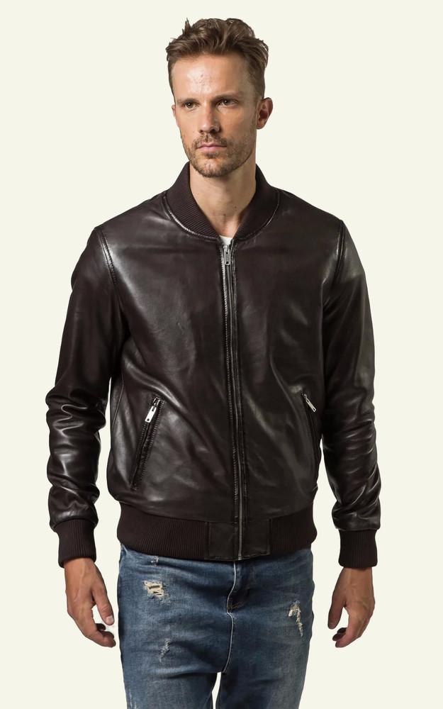 la canadienne Blouson Bonbon marron
