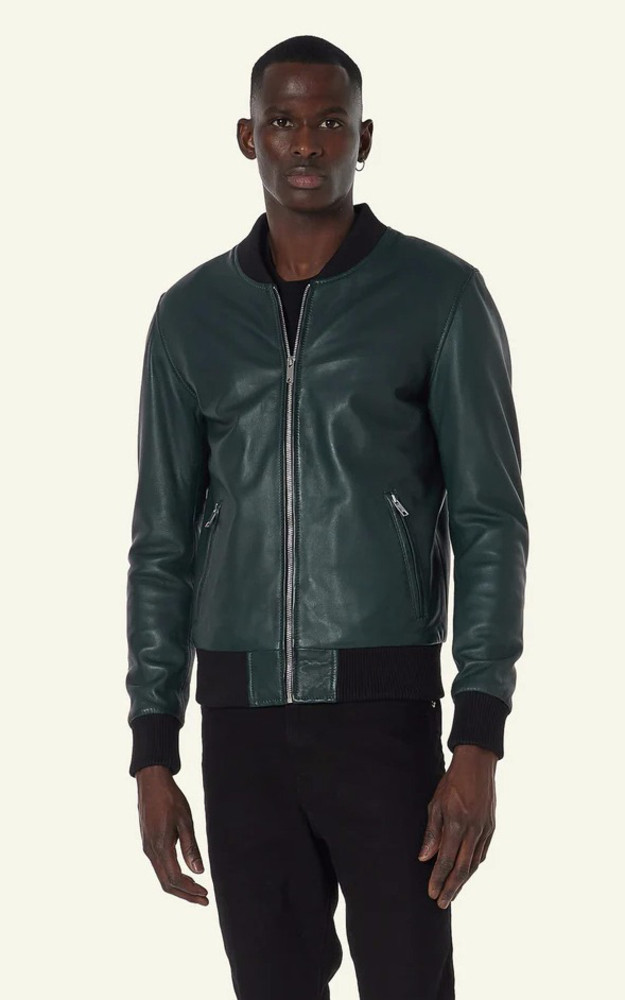 la canadienne Blouson Bonbon vert bouteille