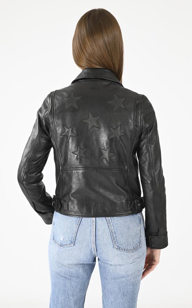 La Canadienne Blouson Cannon Agneau Noir