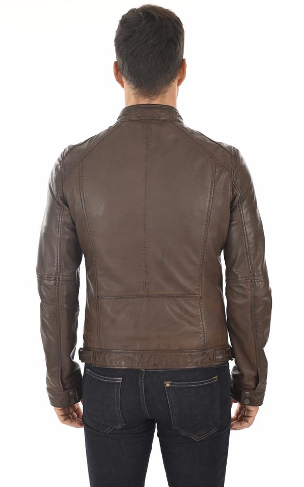 La Canadienne Blouson Casey Cuir Marron