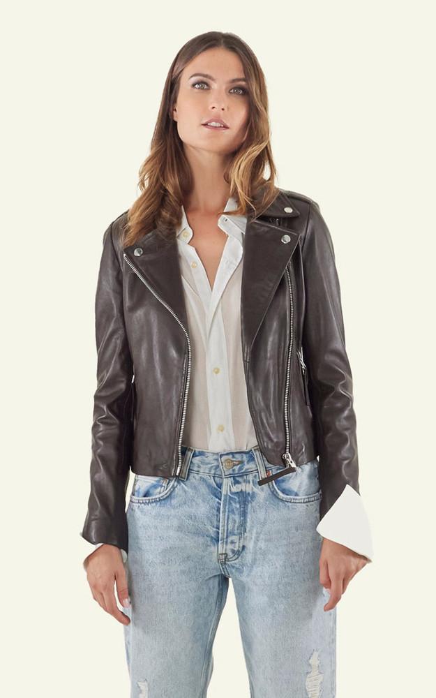La Canadienne Blouson City Girl Marron