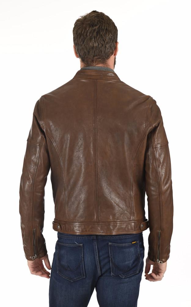 La Canadienne Blouson Collins Cognac