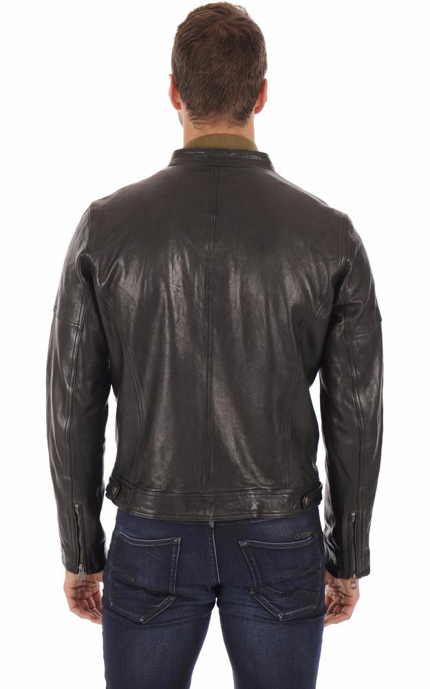 La Canadienne Blouson Collins Cuir Agneau