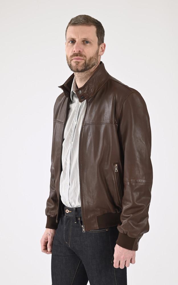 La Canadienne Blouson Confort Agneau Marron