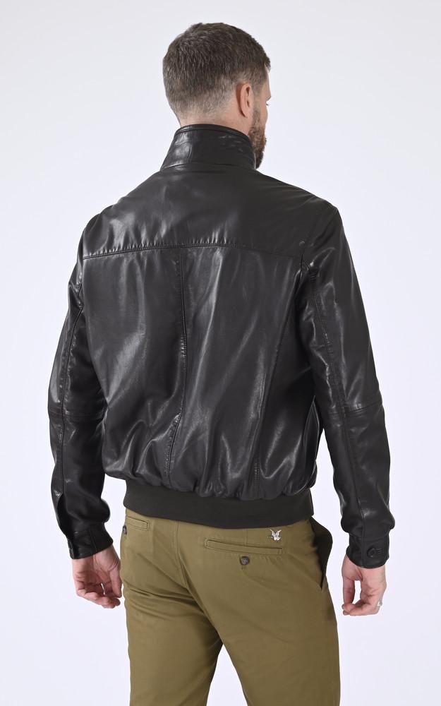 La Canadienne Blouson Confort Agneau Souple Marron