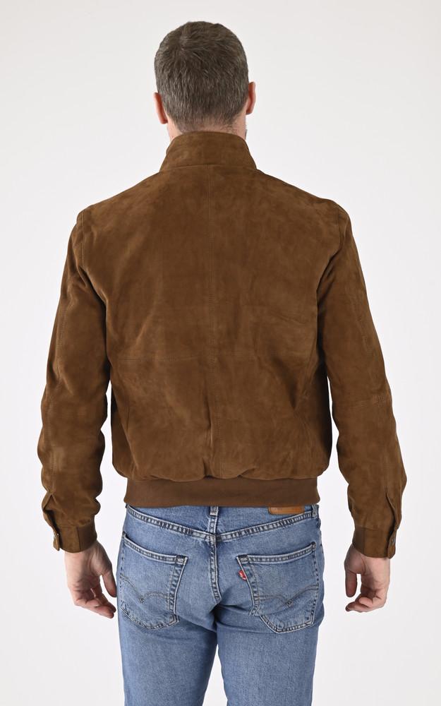 La Canadienne Blouson Confort Velours Marron