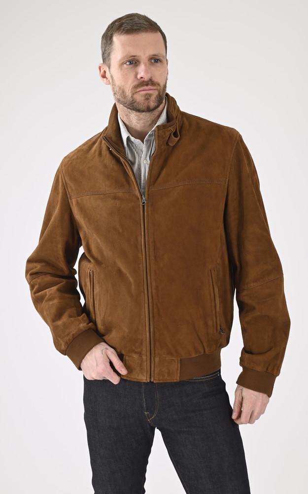 La Canadienne Blouson Confort Velours Tabac