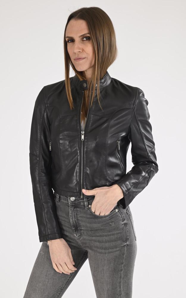 La Canadienne Blouson Court Lola Noir