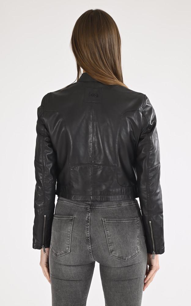 La Canadienne Blouson Court Lola Noir