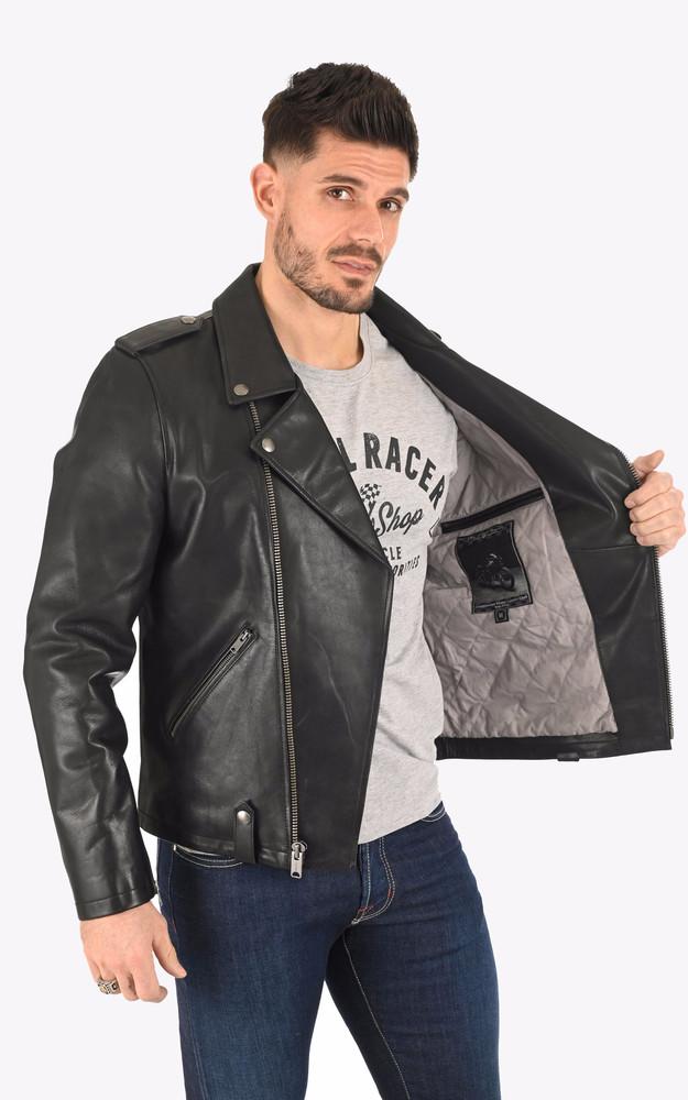La Canadienne Blouson Cuir Camden Noir