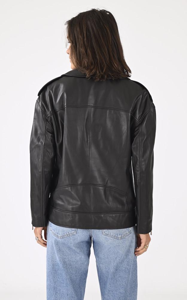 La Canadienne Blouson Cuir Confort Drew Noir