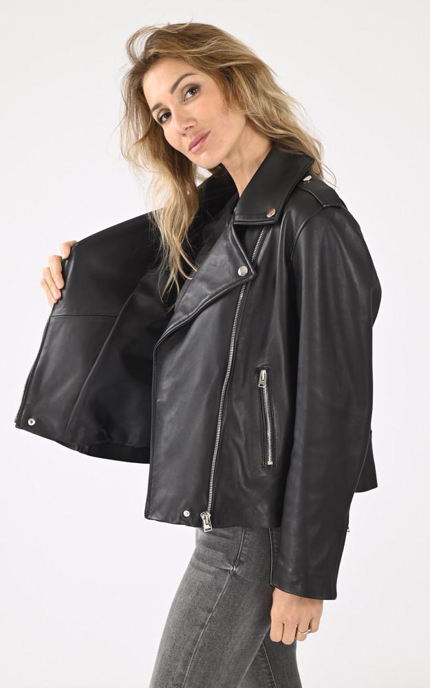 La Canadienne Blouson Cuir Confort Noir