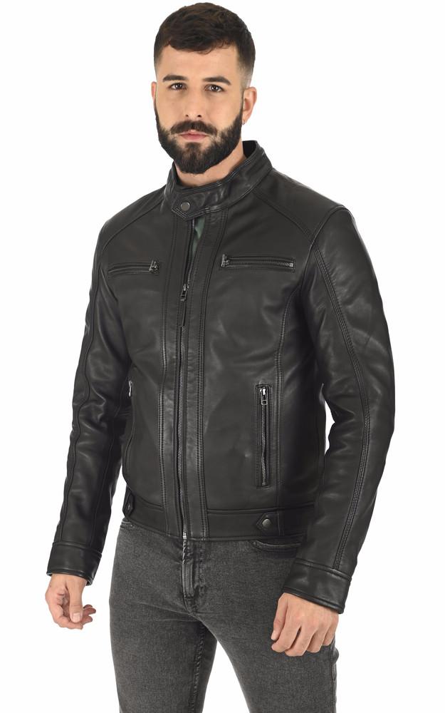 La Canadienne Blouson Cuir Erico Noir