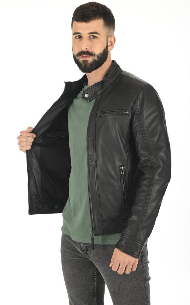 La Canadienne Blouson Cuir Erico Noir
