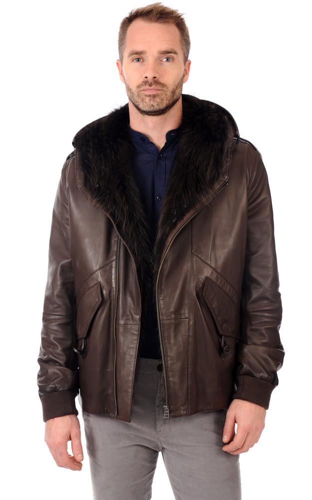 La Canadienne Blouson Cuir & Fourrure Homme