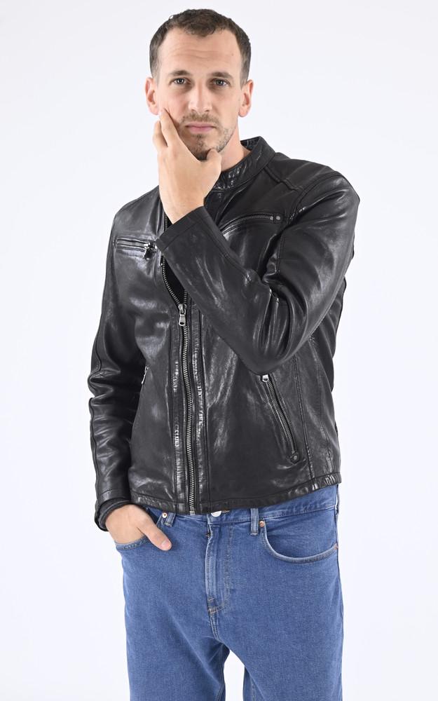 La Canadienne Blouson Cuir Gafino Black