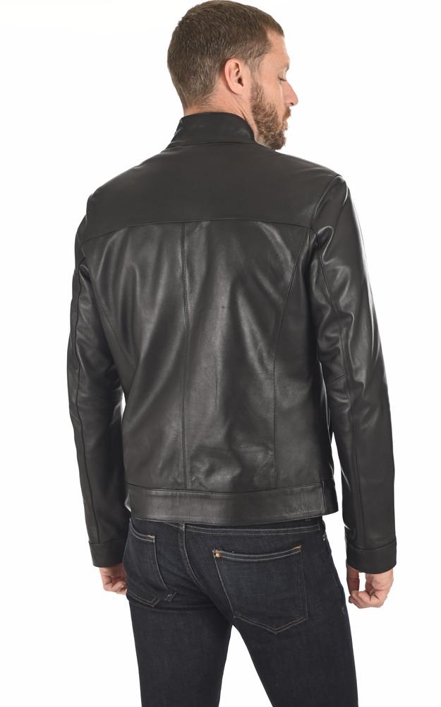 La Canadienne Blouson Cuir Homme Noir