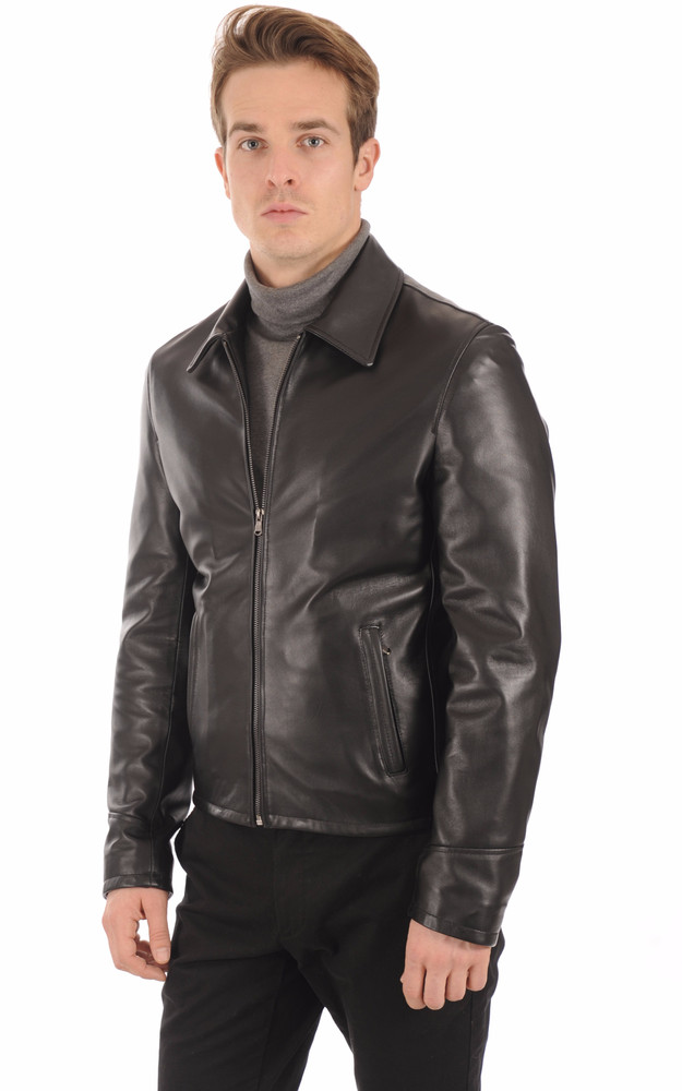 la canadienne Blouson Cuir Homme