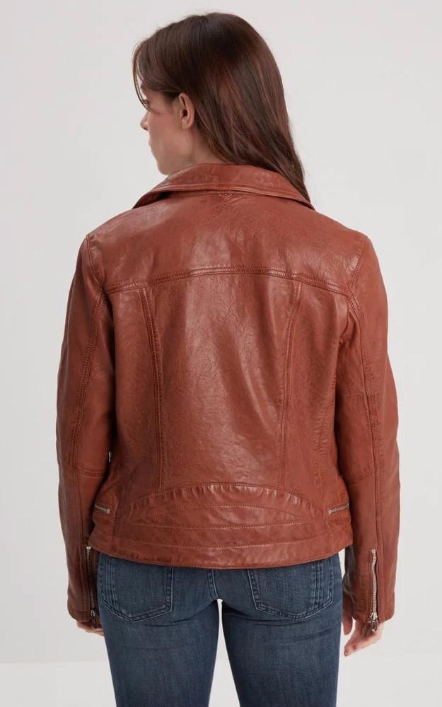 La Canadienne Blouson Cuir Lea Cognac