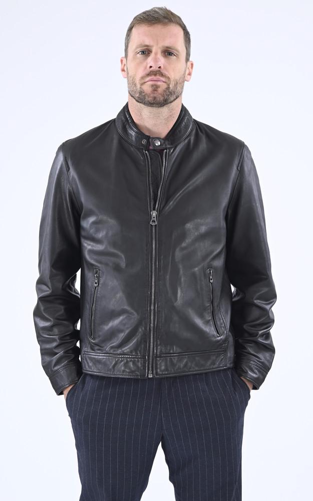 La Canadienne Blouson Cuir Mercer Noir