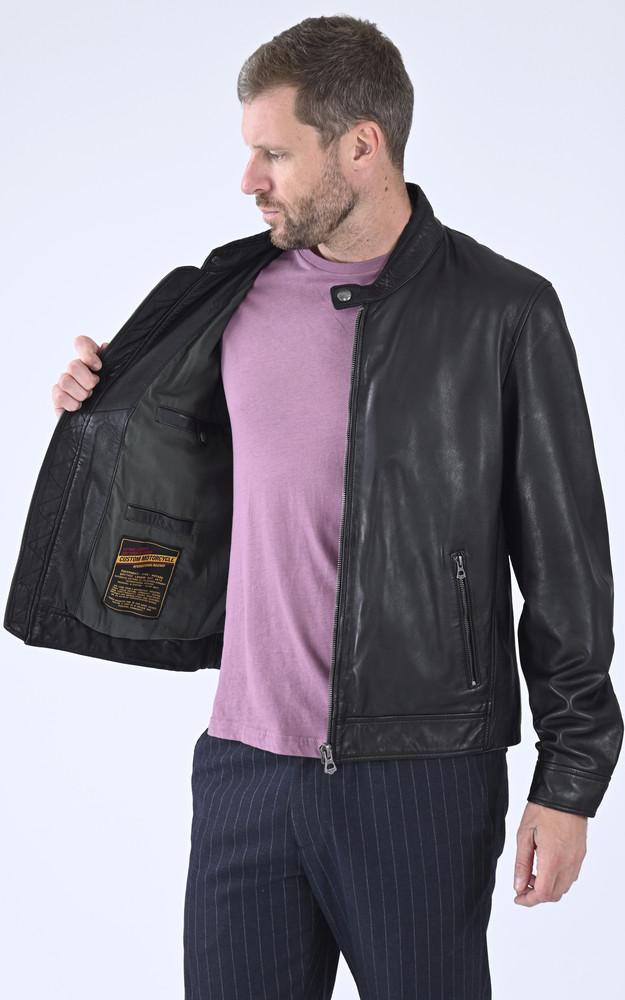 La Canadienne Blouson Cuir Mercer Noir