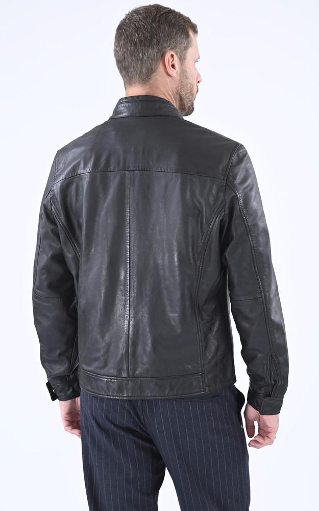 La Canadienne Blouson Cuir Mercer Noir