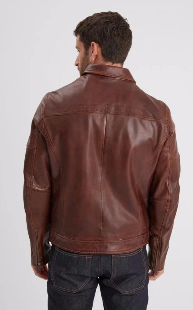 La Canadienne Blouson Cuir Mick Marron