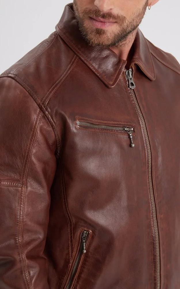 La Canadienne Blouson Cuir Mick Marron