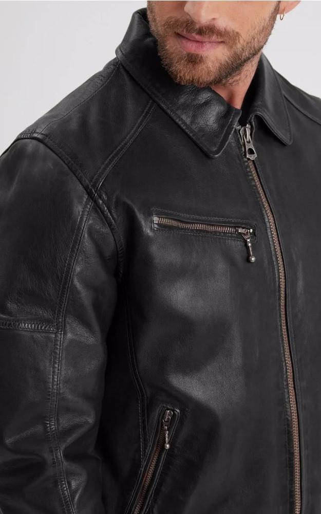 La Canadienne Blouson Cuir Mick Noir