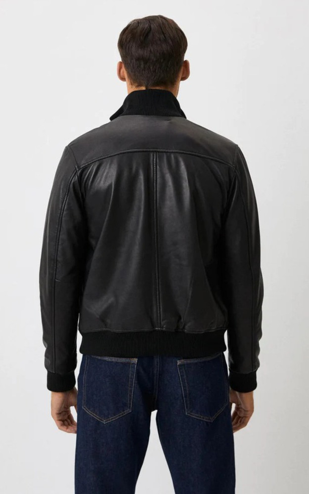 La Canadienne Blouson Cuir Paros Noir