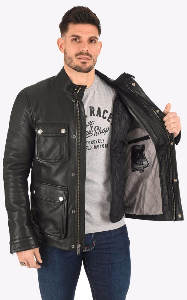 La Canadienne Blouson Cuir Richmond Noir