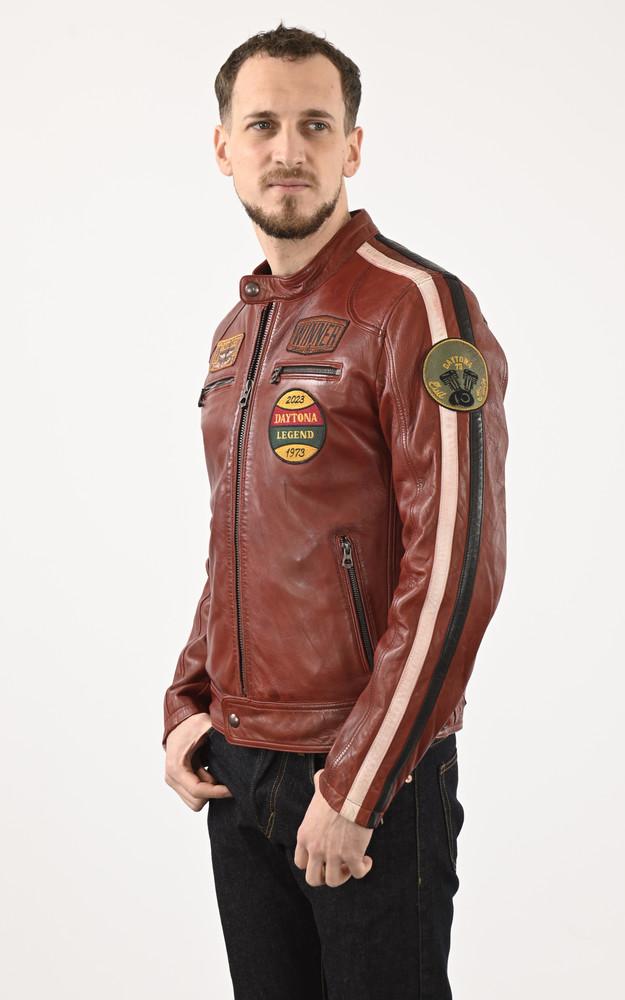 La Canadienne Blouson Cuir Wartburg Syrah