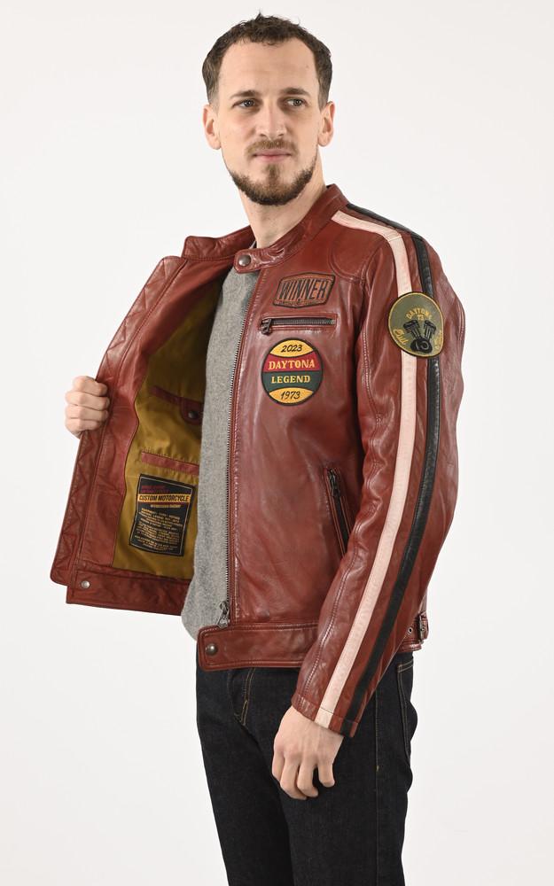La Canadienne Blouson Cuir Wartburg Syrah