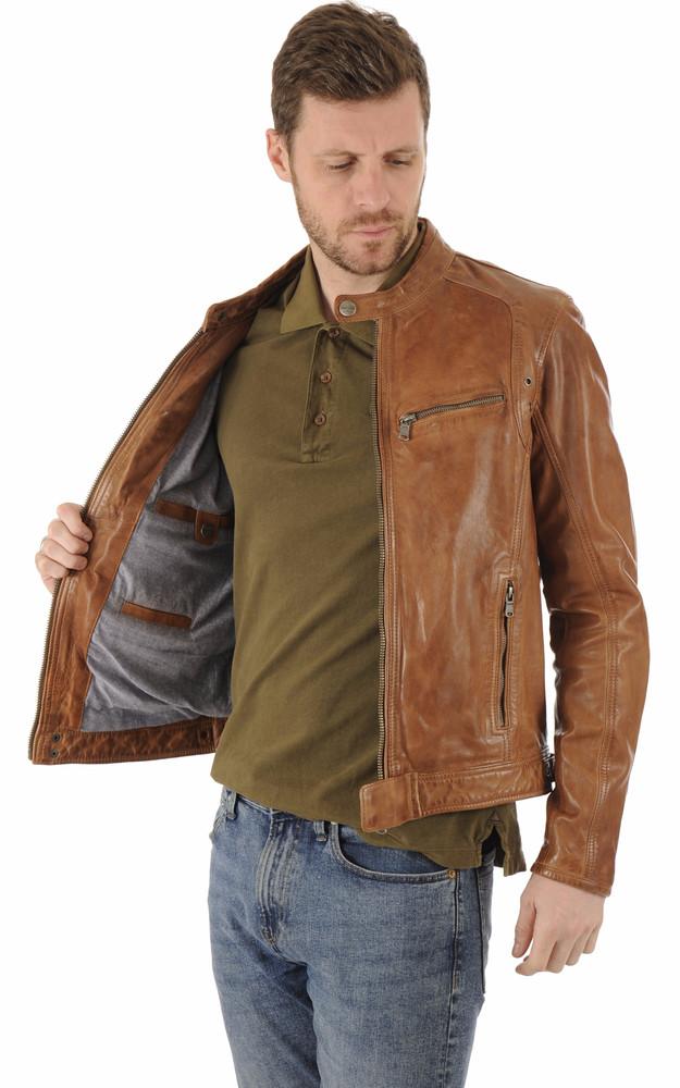 La Canadienne Blouson Dustin Cognac
