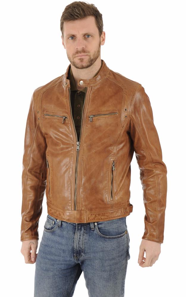 la canadienne Blouson Dustin Cognac