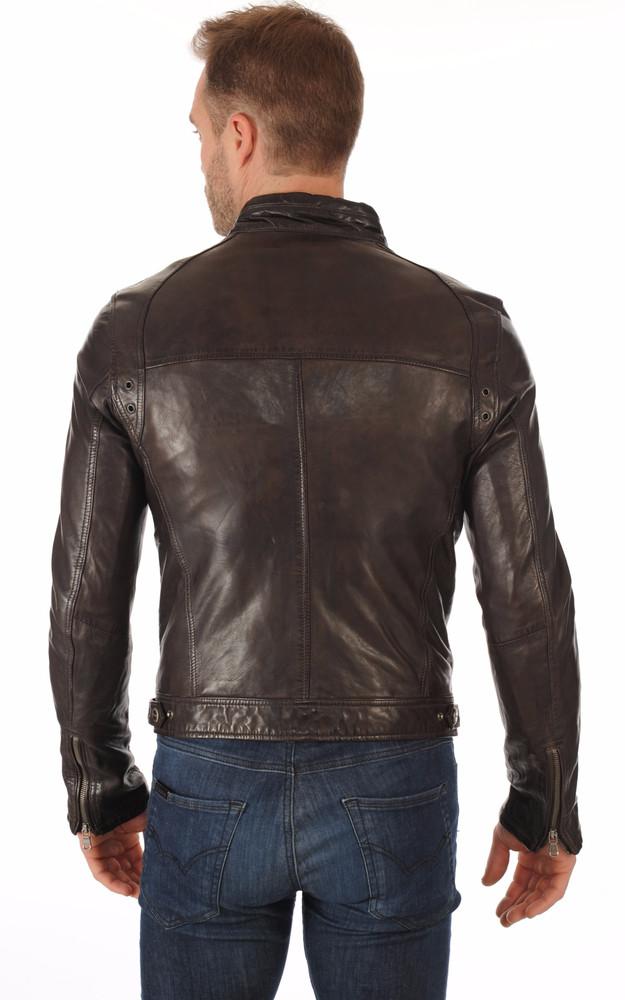 La Canadienne Blouson Dustin Reddish Brown